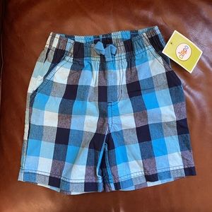 NWT Cute Plaid Shorts 3T